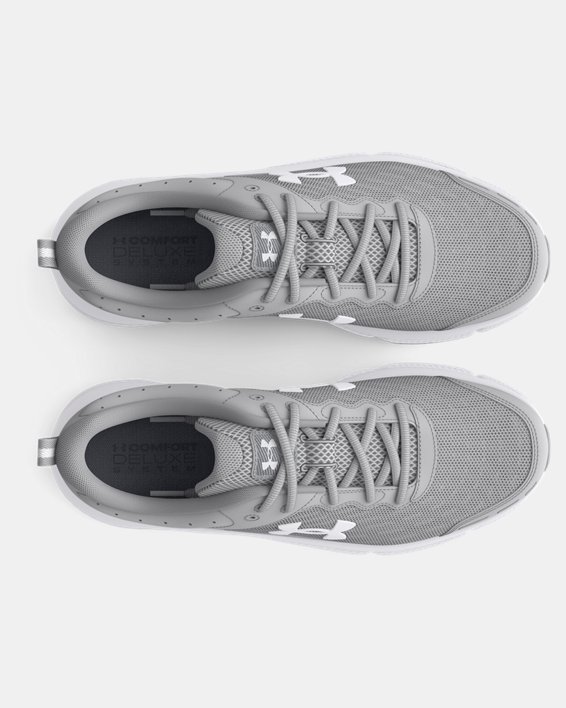 Men's UA Charged Assert 10 Running Shoes, Gray, pdpMainDesktop image number 2